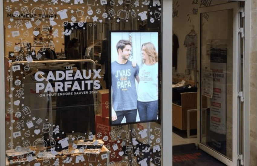 Stickers vitrine